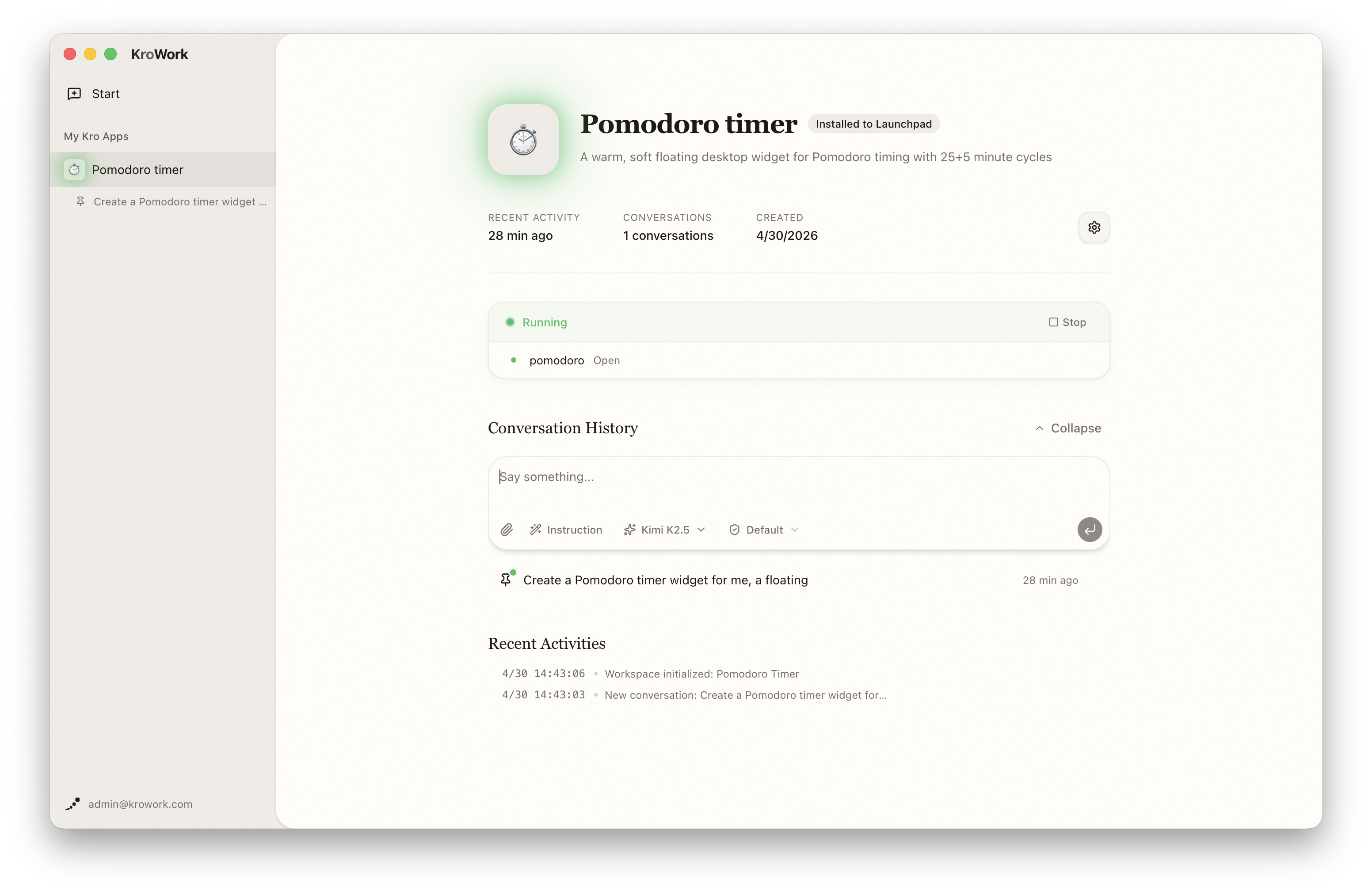 Continue improving the app