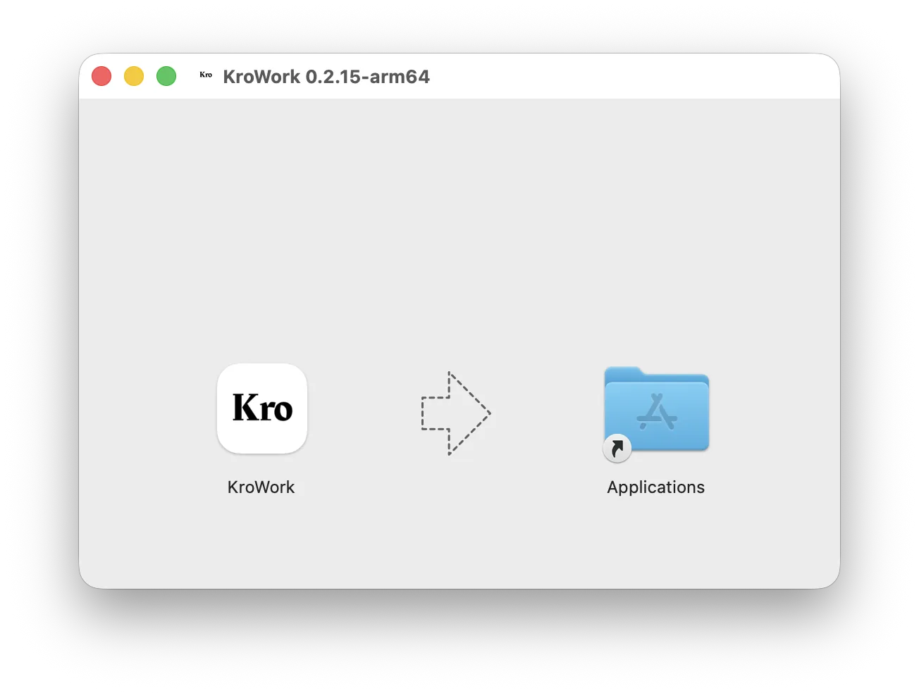 Drag to Applications